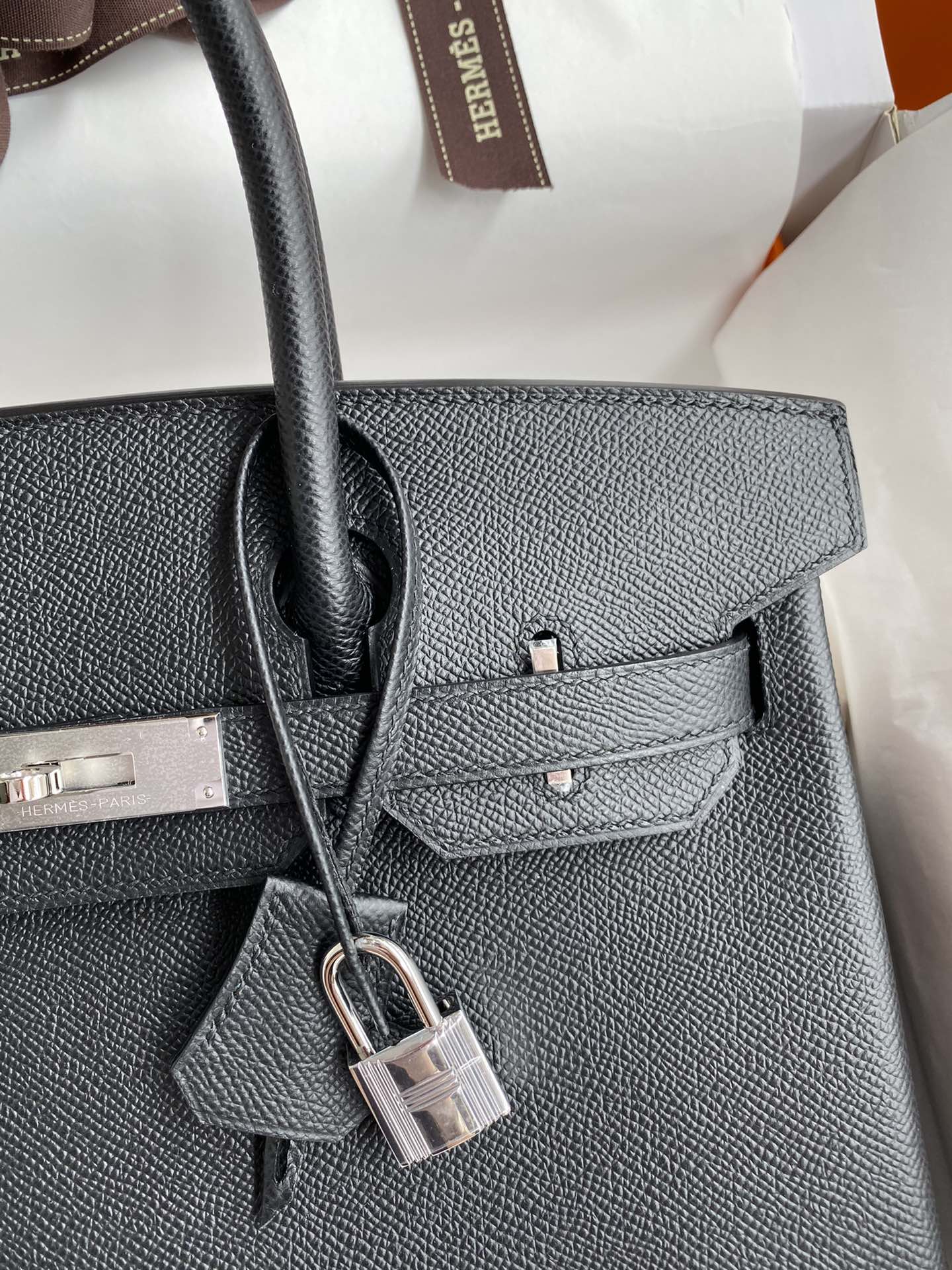 Hermes Birkin 35CM Epsom Leather Handbag Black